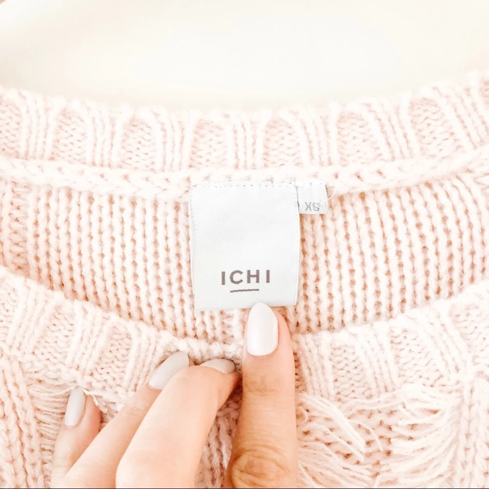 ICHI Fringe sweater - Picture 4 of 7